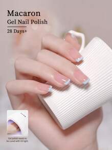 RS NAIL Esmalte de uñas en gel tipo macaron de RSNAIL, colores pastel y brillantes para primavera y verano. Esmalte en gel de colores dulces y caramelo para manicura salon DIY en casa, regalo para mujeres