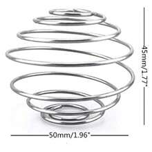 5 pièces Shaker en acier inoxydable, boules à ressort en acier inoxydable, boules mélangeur de tasse à milkshake, boules à ressort de compression de bouteille shaker