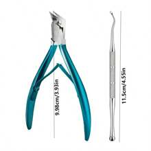 Precisie Professionele Nagelknipper - Veilige Interne Groei Nagelgroef Correctie, Nagelgroef Specifieke Nagelknipper, Hoekige Adelaarsbek Tang Voor Het Inbedden Van Nagels, Ultra Scherpe Dikke Nageltrimmer En Trimmer, Perfect Voor Nagels En Voeten Trimmen Thuis