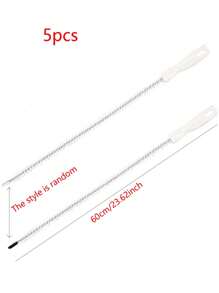 1/3/5pcs Kitchen Sink Drain Hair Remover Tools, Flexible Handheld Drain Cleaning Hooks For Home Plumbing Clogged Pipes