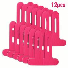 12pcs Multi-Color Knee Sport Tape, Suitable For Pre-Cut Muscle Tape For Knees, Practical For Marathon Running, Football, Basketball Sports Gym Gym Accessories Bandages Sports Tape - Multicolor - View 12