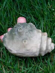 1 Pc Finger Crab Sculpture, Garden Decor And Home Decor, Interesting Halloween Home Decor, Tabletop Decor