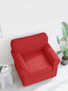 1 set de housses de canapé et de chaise en velours polyester, housse anti-poussière, résistante aux rayures, pour la décoration de la salle de séjour et de la chambre à coucher