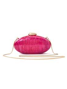 1 pieza Bolso de embrague minimalista de mármol rojo para mujer elegante, bolso de noche de acrílico perfecto para fiesta, baile de graduación, concierto, boda, cita o regalo para ella