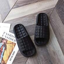 Zapatillas de baño para mujeres y hombres, zapatillas de interior con suela suave de EVA, sandalias de verano antideslizantes, 2025 - Colorete - Ver 8