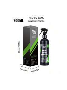 HGKJ S12 Car Pint Quick Coating, Liquid Ceramic Car Coating, Waterproof Nano Ceramics, Car Paint Super Hydrophobic Glass Coating, High Temperature Resistant, Car Assecories, Providing Durable Protection & Long-Lasting Water Beading On Paint, Wheels, Plastic, Rubber Trim, Chrome, & More 50/100/300ML - Multicolor - View 17