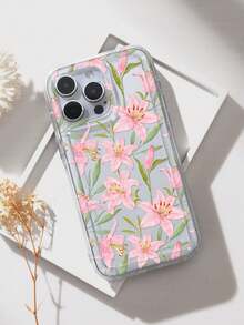 Funda para phone con estampado floral de hibisco. Compatible con phone S - Multicolor 4 - Ver 4