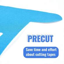 12pcs Multi-Color Knee Sport Tape, Suitable For Pre-Cut Muscle Tape For Knees, Practical For Marathon Running, Football, Basketball Sports Gym Gym Accessories Bandages Sports Tape - Multicolor - View 6