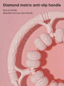 32-Wheel Massage Roller, Anti-Cellulite Massager, Body And Leg Slimming Roller, Yoga Training Device, Embracing-Style Pilates Muscle Relaxation Roller Gym Accessories - Multicolor - View 8