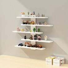 Wall Mounted Storage Shelf, Student Dormitory Statue Display Rack, Blind Box Doll Organizer Rack, Figurine Collection Storage, Room Decor