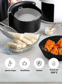 Kit Forma de Silicone E Pegador - Alta Resistência e Praticidade na Cozinha