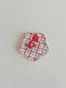 10/20 件可爱花朵树脂纽扣，DIY 工艺用品，用于服装、鞋子、包包、帽子的装饰纽扣