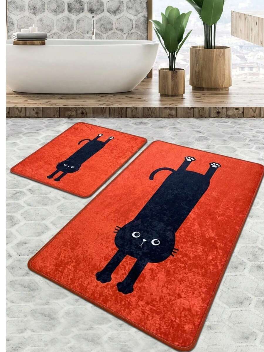 CHILAI HOME - RUGS SET Two Pıeces-60*100&50*60 - Made In Turkey - Bronze - View 1