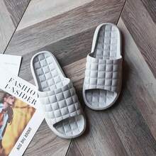 Zapatillas de baño para mujeres y hombres, zapatillas de interior con suela suave de EVA, sandalias de verano antideslizantes, 2025 - Colorete - Ver 9