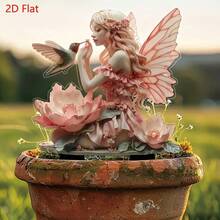 Bird Garden Stake - Acrylic Art Decoration, Suitable For Potted Plants, Garden Decor, Outdoor Decor, For Garden, Planter, Lawn, Backyard And Patio