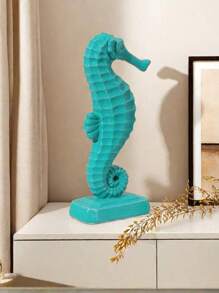 Seahorse Statue Ocean Decor Modern Sculpture Home Gift Decoration Table Centerpiece Crafts Resin Art, Best Birthday, Valentine's Day Gift Birthday