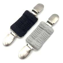 Broche elástico multifuncional de moda para mujer, faja para vestido, pinza para bufanda, pinza retro para cuello de cárdigan, pinza para tirantes de espalda, pinza para chal, accesorio de vestir - pasador, dije para bolso, para la escuela