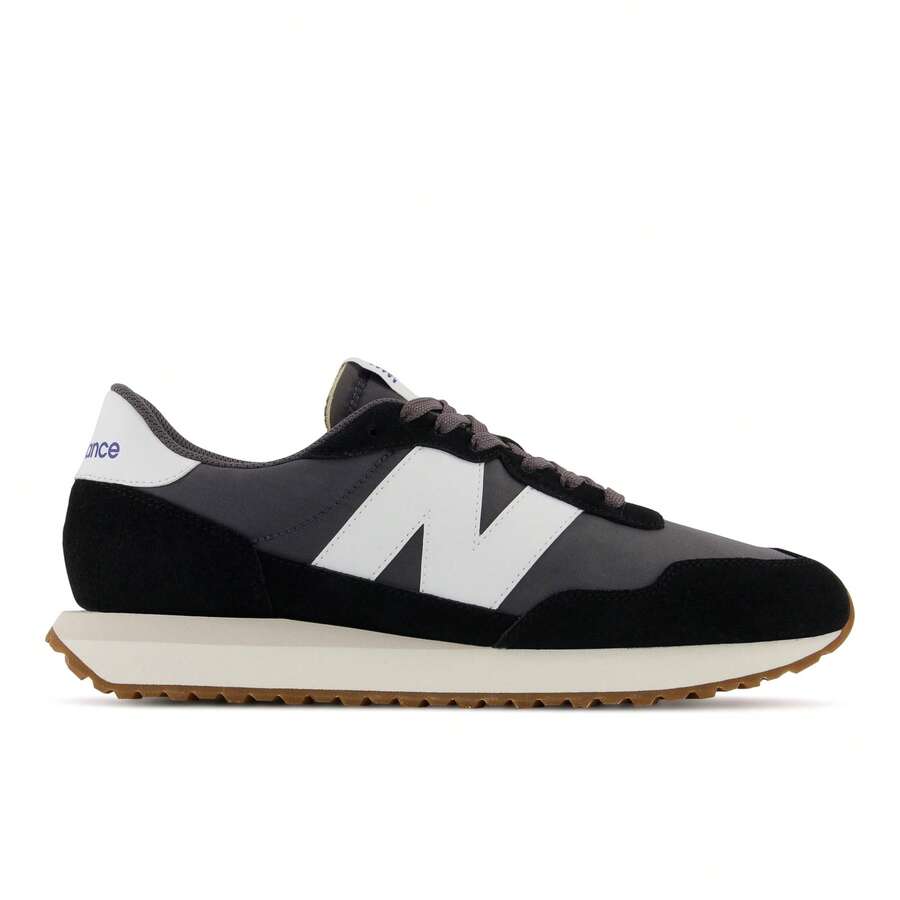 New Balance Men's Color Block Fashion Casual Black Sneakers MS237 - Navy Blue - View 1