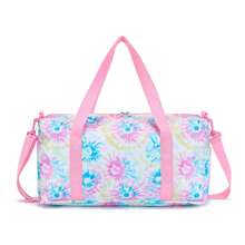 Bolsa de deporte estilo bolso de viaje con diseño de sirena y unicornio para niñas, bolsa de fin de semana, bolsa de viaje, bolsa de dormir, bolsa de gimnasio, bolsa de baile, regalo