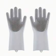 Pink Household Cleaning Gloves - Pink - View 17