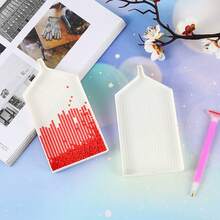 2pcs Large Diamond Painting Tray, Accessories And Tool Kit For Diamond Painting, Suitable For Adults. - Multicolor - View 4