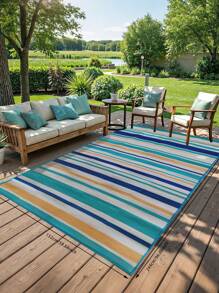 Waterproof Reversible Outdoor Rugs: Perfect For Patio, Camping, RV, Picnic, Backyard, Deck, Balcony, Porch, Beach, And Garden Decoration