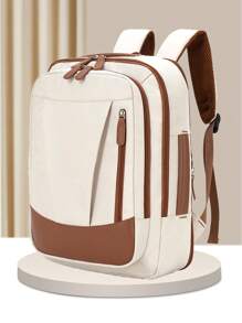 Myco Mochila de viaje para hombres, aprobada para equipaje de mano de 40L, con 3 cubos de embalaje, bolsa de viaje para fines de semana, universidad, oficina, regalos de Navidad, bolsa de viaje de invierno, bolsa escolar, mochila de vuelta al cole, de gran capacidad, impermeable, compartimento para portátil, diseño con correa de equipaje, ligera, portátil, para trabajadores de cuello blanco, perfecta para vuelta al cole, primer día de escuela, exterior, viajes, salidas