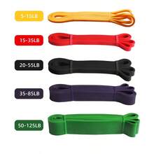 Heavy Duty Resistance Band,Elastic Exercise Band For Pull-Ups Assistance,Strength Training, Shaping Gym Accessories - Multicolor - View 1