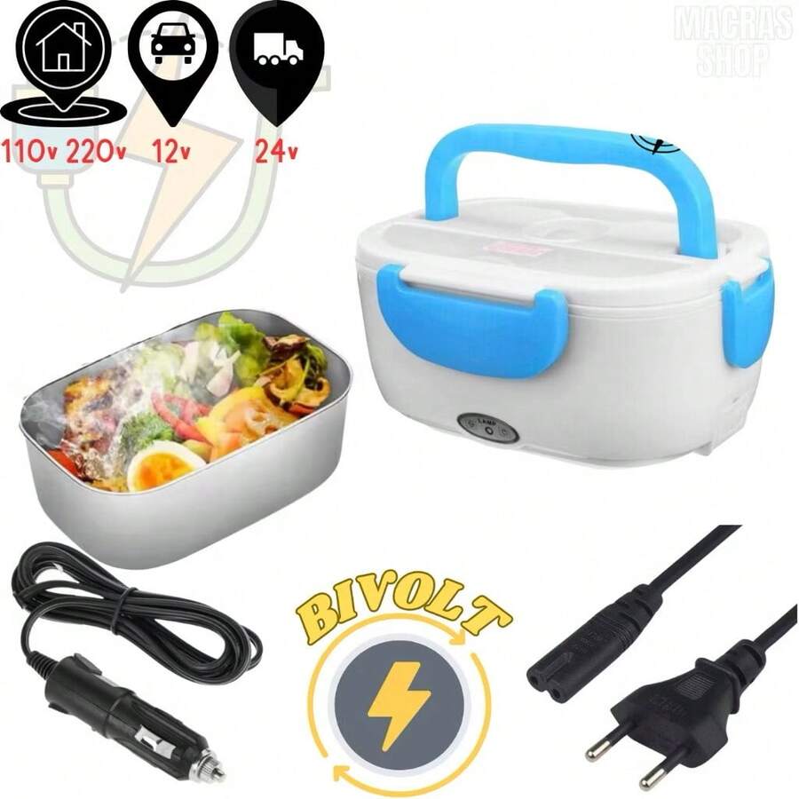 Lunch Boxes & Insulated Lunch Boxes, Insulated Food Jar - Blue - View 1
