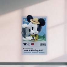 Miniso Disney Mickey Fun Life Series 3D Fridge Magnet Blind Box, Exquisitely Crafted Resin, Fun Life Scenes, Perfect For Kitchen Fridge Decoration (1PC Random Delivery)