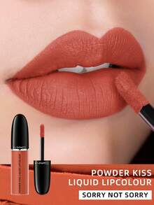 Labial líquido de beso de polvo MAC - 998 LO SIENTO NO LO SIENTO - 0.17 0Z - #998 LO SIENTO, NO LO SIENTO - Ver 3