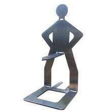 POSIGLOWTH 1 个 15*6.5 厘米不锈钢烧烤香肠架，户外人形烧烤架 - 銀色 - 查看 7