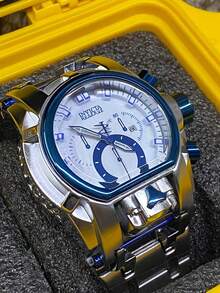 Invicta Magnum Men's Watch Durable And Stylish WATCHES WHOLESALE - Silver - View 1