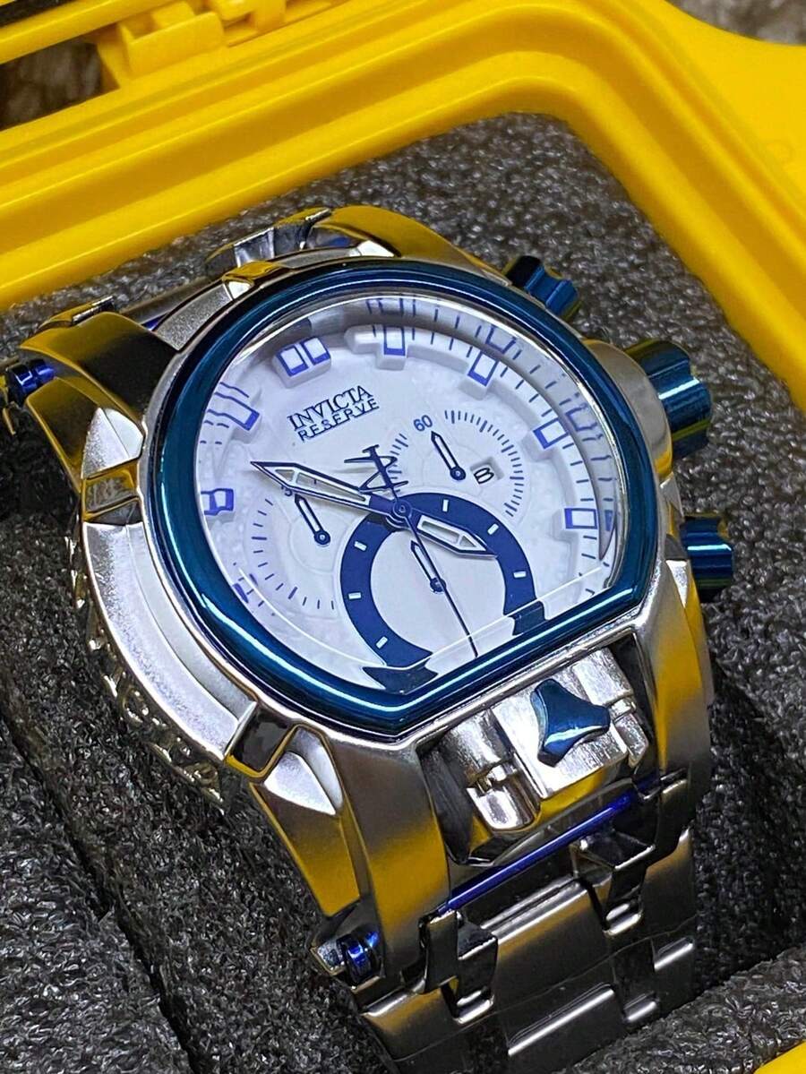 Invicta Magnum Men's Watch Durable And Stylish WATCHES WHOLESALE - Silver - View 1