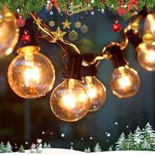 1 块 7M10LED/10M20LED 太阳能板 G40，经典爱迪生灯泡，配备 8 种照明模式遥控器，适用于庭院、花园、派对、阳台装饰