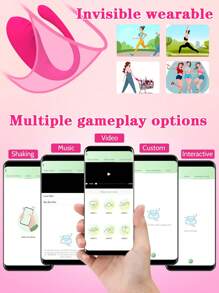 9-stufiger Fernbedienung Vibrator mit App tragbaren Slip-Vibrator für Paare, G-Punkt, Klitoris und Anal Stimulator, Dildo Vibratoren, unisex Sexspielzeug für Erwachsene
