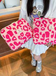 Laptop Case Tablet Bag 11 Inch/14 Inch Computer Bag IPad Bag Laptop Bag Leaf Pattern Waterproof Portable Computer Protective Case Small Bag File Bag Laptop Sleeve Computer Carrying 11 13 14 15.3 15.6 Inch Portable Table Cover Bags For Mac Book HP ASUS For Tablet Handbag Case 9-11inch For IPad Air 4 5 Pro 11 Mini 5 6 IPad Case Shockproof Pouch Bags