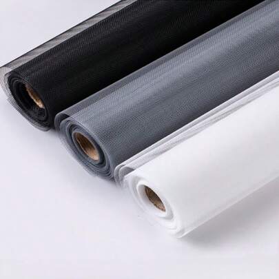 1 pieza Red Anti-Insectos Multicolor para el hogar, Red Mosquitera Invisible, Red de Ventana Simple Anti-Polvo y de Fácil Limpieza, Cortina de Red Densa, Red de Protección para Mascotas, Red de Reemplazo para Pantallas de Ventanas, Apta para Puertas, Ventanas, Patios y de Instalación Propia