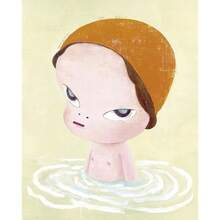 1 件墙面艺术海报可选框架流行 Y-奈良美智奢华现代时尚海报粘贴墙面艺术印刷防水家居客厅卧室酒吧美学装饰 - 彩色 - 查看 52