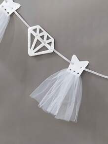 1pc/Set "Bride To Be" Bachelorette Party Banner Decoration, Wedding Bridal Shower Decorations