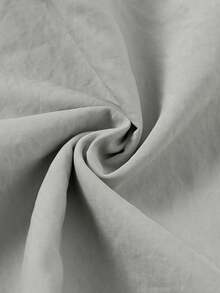 Women's Casual Versatile Cargo Drawstring Capri Pants - Light Grey - View 3