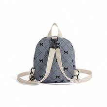 Mini Backpack For Women, Outdoor Corduroy Backpack, School Backpack - Blue - View 6