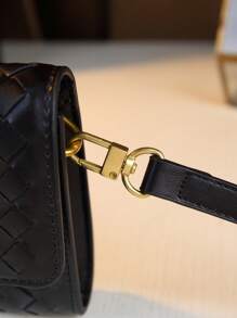 Bolsa de jantar de macio trançado 2024, bolsa baguete medieval, bolsa de órgão, bolsa mensageiro portátil horizontal, bolsa feminina personalizada