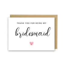Thank You For Being My Bridesmaid, Perfect Wedding Greeting And Bridal Party Gift, Bridesmaid Cards, Bridesmaid Gifts, Funny Wedding Greeting Cards, Wedding Gift Cards - Multicolor - View 10