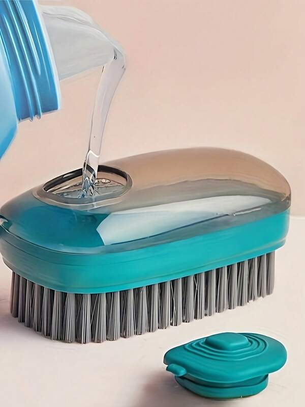 1PC Multifunction Ale Liquid Cleaning Brush Automatic Soft Brush Shoe Artifact Shoe Brush Shoe Laundry Brush Household Brush Clothing