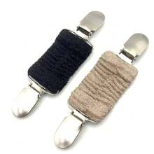 Broche elástico multifuncional de moda para mujer, faja para vestido, pinza para bufanda, pinza retro para cuello de cárdigan, pinza para tirantes de espalda, pinza para chal, accesorio de vestir - pasador, dije para bolso, para la escuela