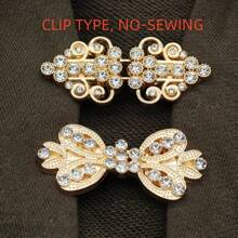 2/3 pièces de clips vintage en argent pour pull, clips pour col de cardigan, décoration de mode pour écharpe, châle et chemise