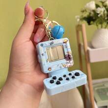 Creative Handheld Game Console, Computer Game Console, Mini-Game Keychain, Handheld Gamer Video Game Console, Fun Birthday Keychain Gift, Portable Bag Accessory Toy, Birthday Gift And Children's Day Gift - Multicolor - View 10
