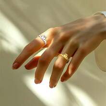 1pc Irish Claddagh Titanium Steel Ring, Nordic Traditional Wedding Engagement Rings, Unisex Couple Rings, Stainless Steel Rings - Stainless Steel Accessories - View 5