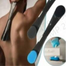 2 pezzi Applicatore per schiena, Applicatore di lozione per schiena, Applicatore pieghevole per lozione autoabbronzante per schiena, Facile applicazione per le zone difficili da raggiungere, Accessori da bagno per un aspetto impeccabile per uomo e donna, Spazzola per schiena, Cura personale Rivestimento piegato per la schiena Torna a scuola